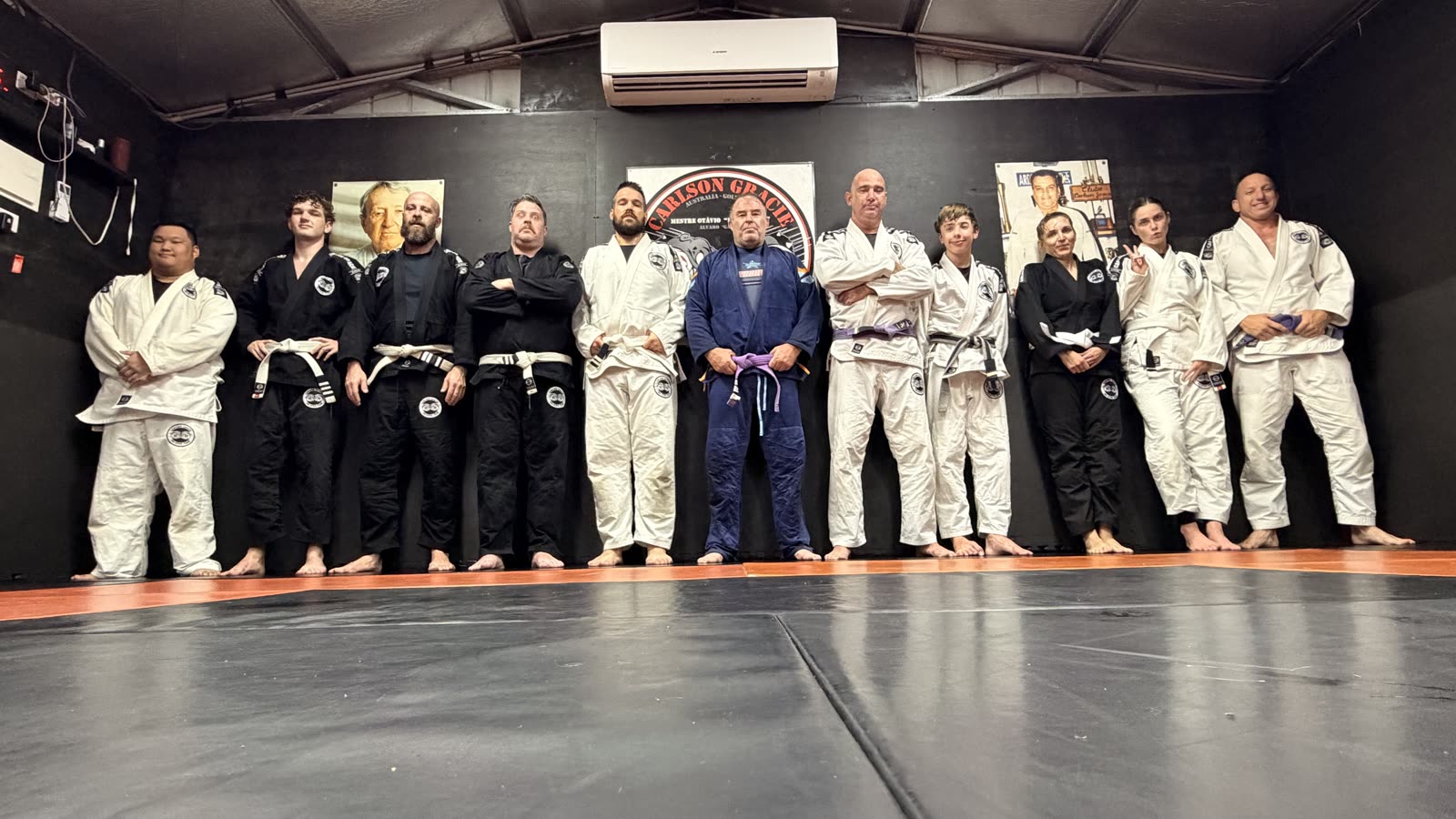 CGR members standing in formation