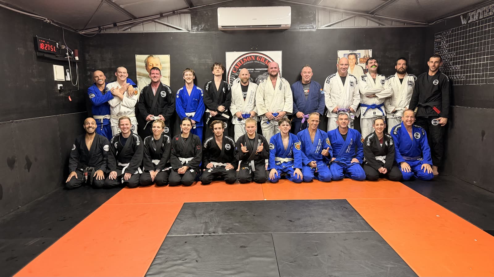CGR Redlands members across all belt levels